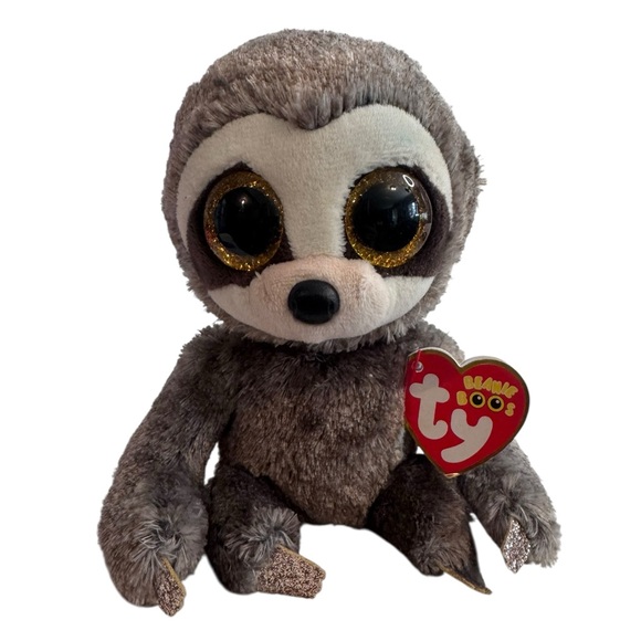 TY Beanie Boo small plush Sloth Dangler stuffed animal - Picture 1 of 10